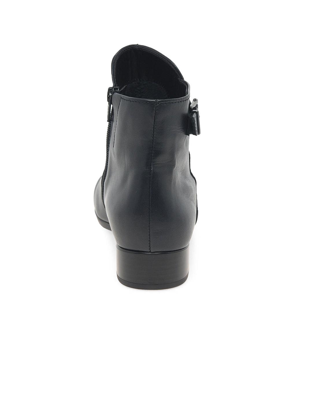 Gabor 32.714.27 Bolan Black Ankle Boot