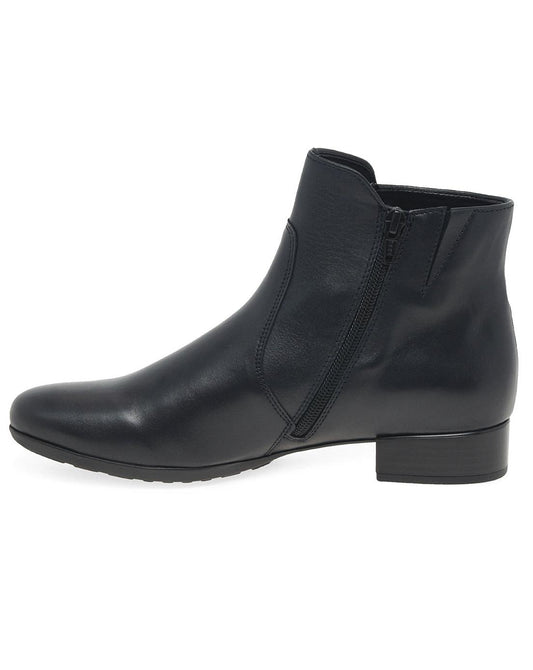 Gabor 32.714.27 Bolan Black Ankle Boot