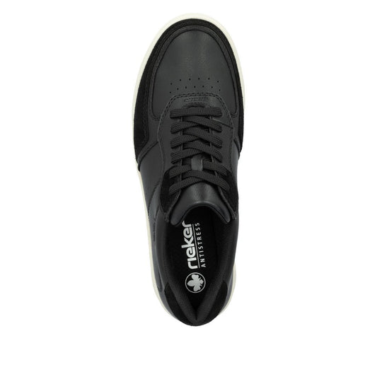 Rieker B7806-00 Mens Black Trainer