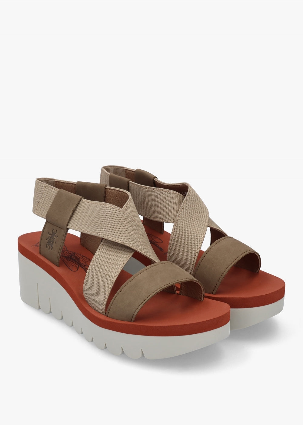 Fly London P144922011 Yabi Beige multi