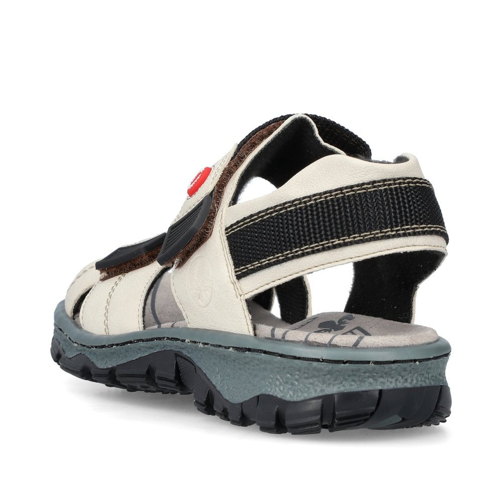 Rieker 68851-80 Ladies White Walking Sandal