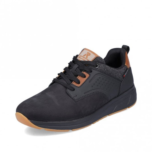 Rieker 07005-00 Mens Black Casual Shoe