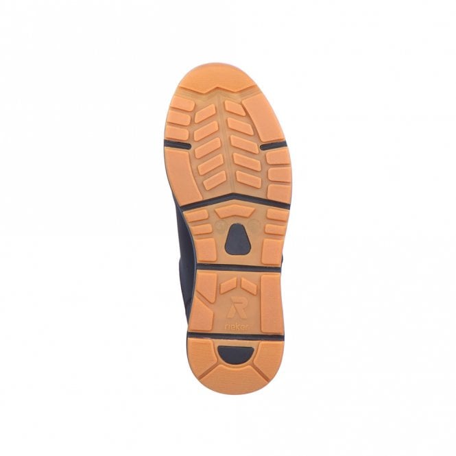 Rieker 07005-00 Mens Black Casual Shoe
