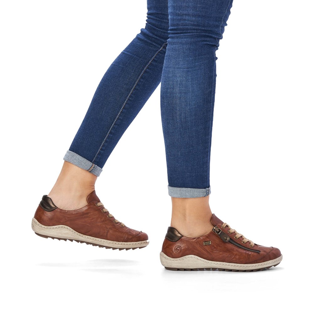 Remonte R1402-22 Tan Leather Combi