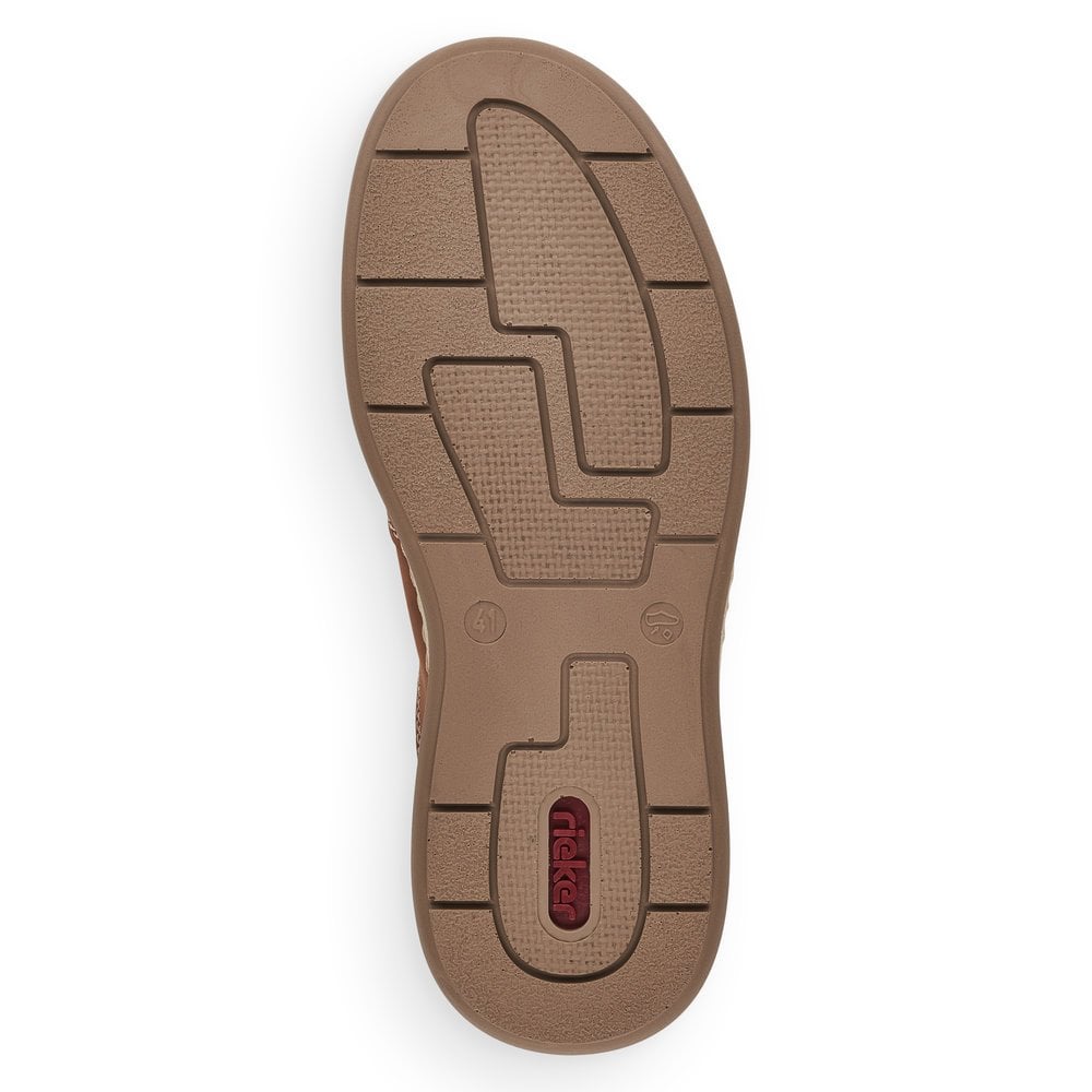 Rieker 17371-25 Mens Brown Slip On Shoe