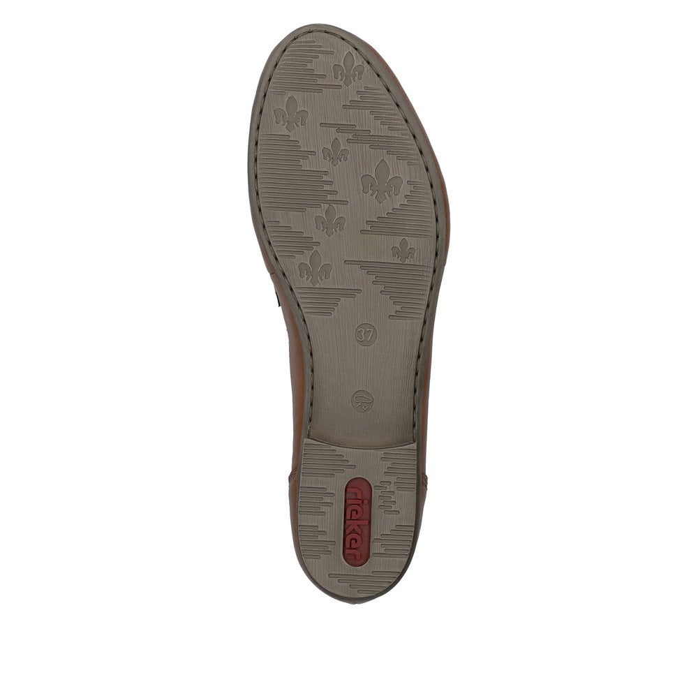 Rieker 51954-25 Ladies Brown Casual Shoe