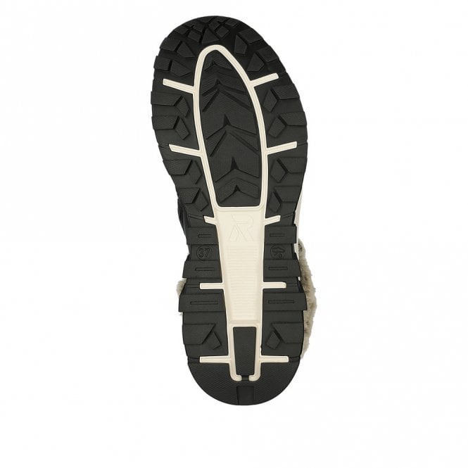 Rieker W0063-00 Evolution Ladies Black Boot