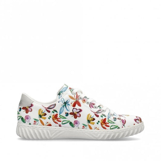 Rieker N0900-91 Ladies Multi Zip Sneaker