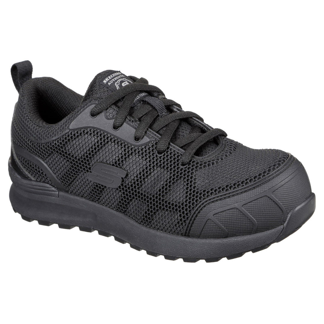 Skecher 77289E Black Bulklin Safety Shoe