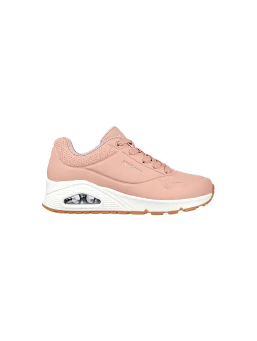 Skechers 73690 Uno Stand on Air Blush Trainers