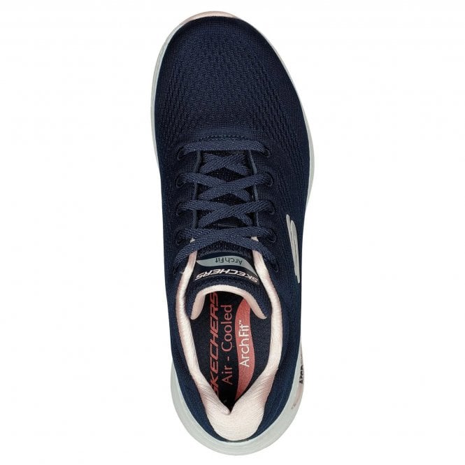 Skechers 149057 Arch Fit - Big Appeal Ladies Navy/Pink