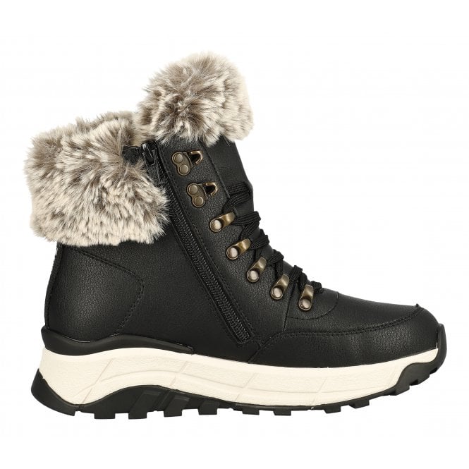 Rieker W0063-00 Evolution Ladies Black Boot