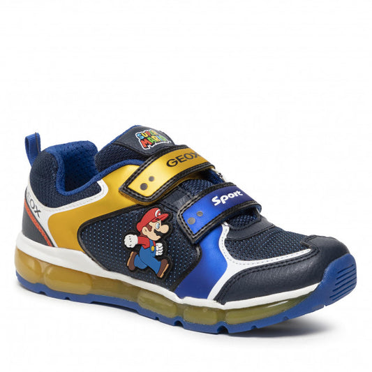Geox Boys J Android J1644A Royal/Yellow