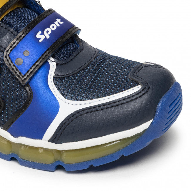 Geox Boys J Android J1644A Royal/Yellow