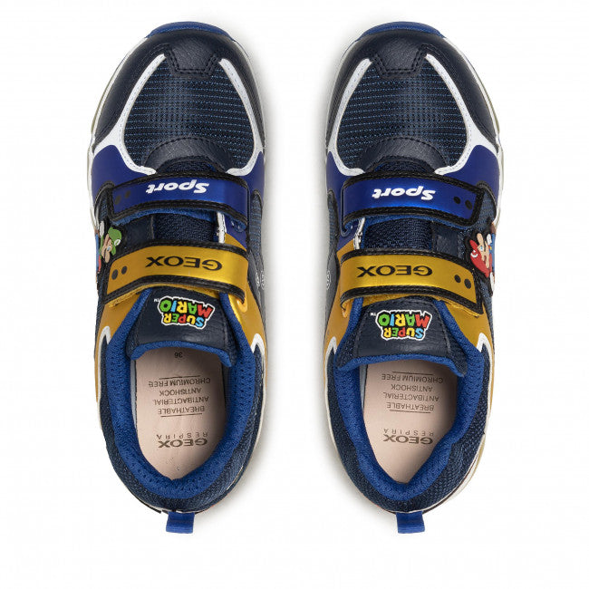 Geox Boys J Android J1644A Royal/Yellow