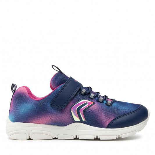 Geox Girls J258HA JN Torque Navy/Fuchsia