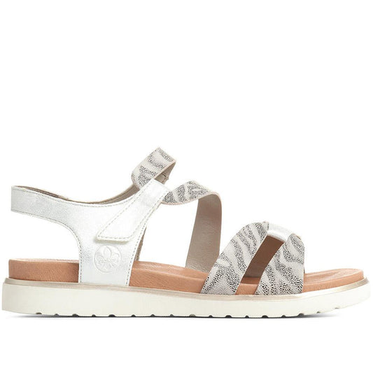 Rieker V5069-90 Ladies Cenere/Ice