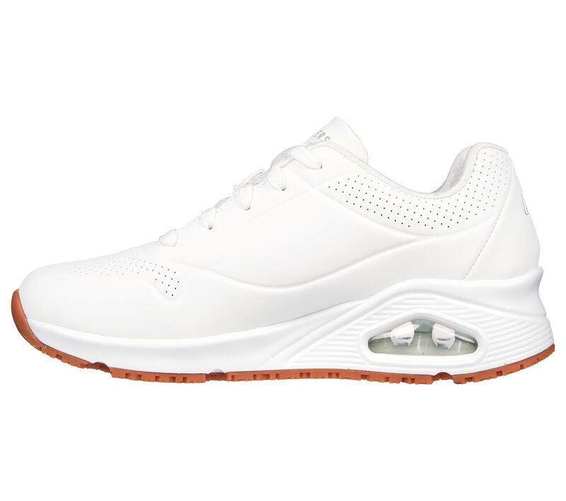 Skecher 108021EC Ladies Uno SR White Trainer