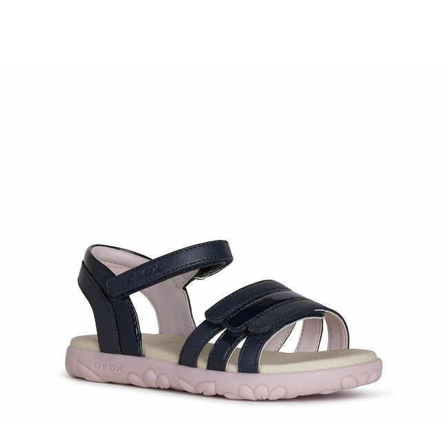 Geox Girls J258ZA J.S Haiti Navy Sandal