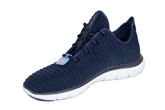 Skechers Ladies Flex Appeal 2.0 Navy Trainers 12899