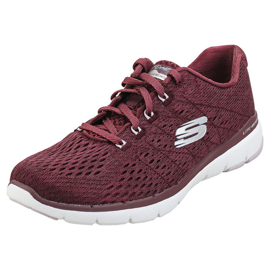 Skechers Ladies 13064 Satellites Wine Nvgr