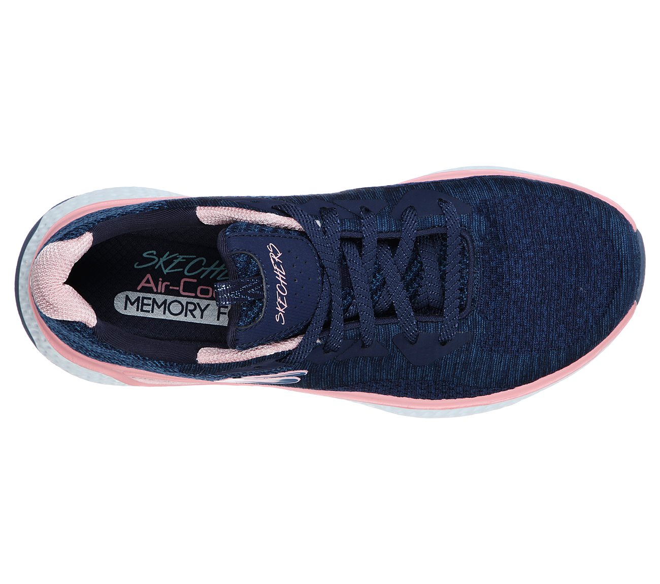 Skechers 13328 Solar Fuse - Brisk Escape Ladies Navy/Pink