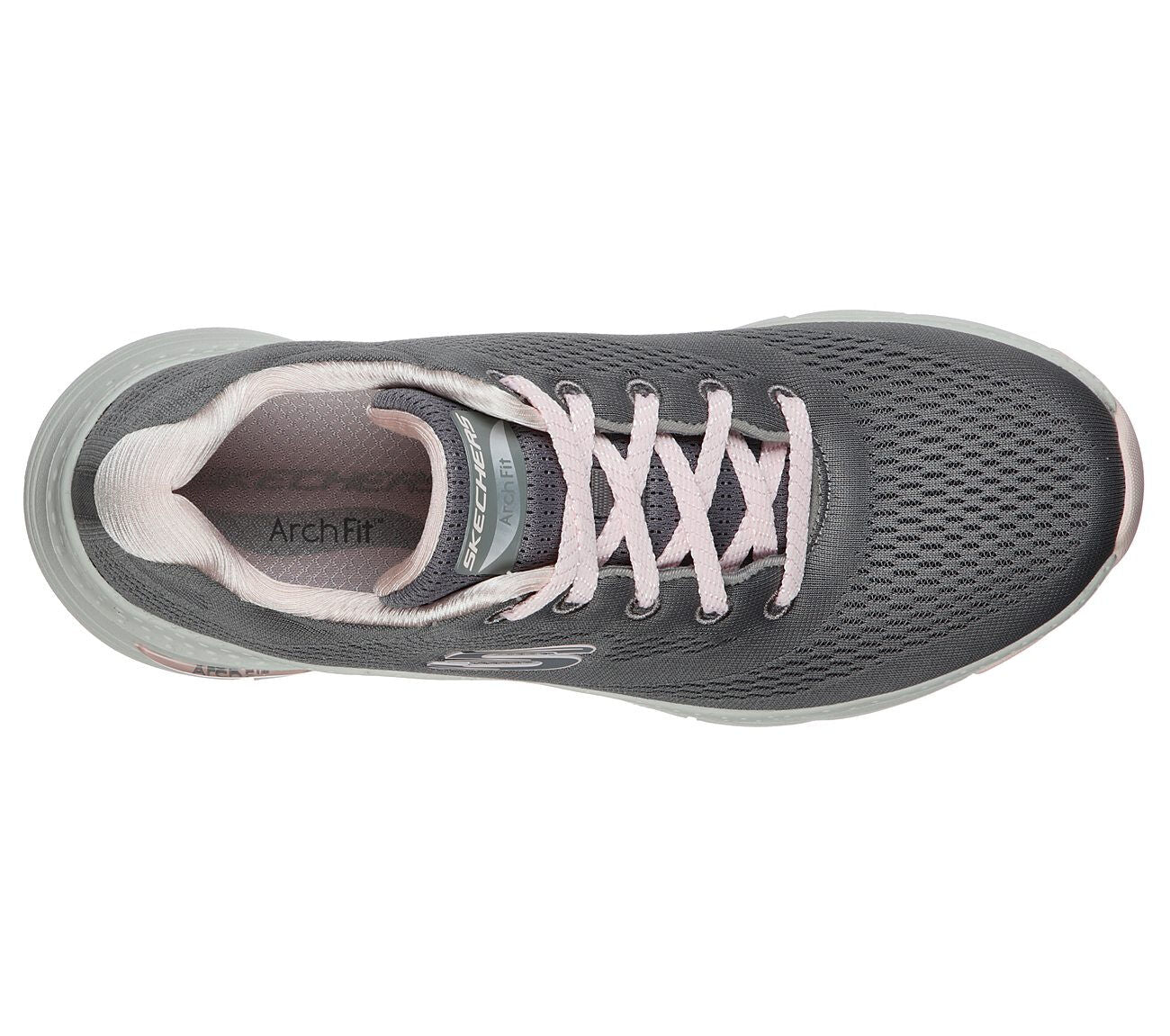 Skechers 149057 Arch Fit - Sunny Outlook Ladies Grey/Pink