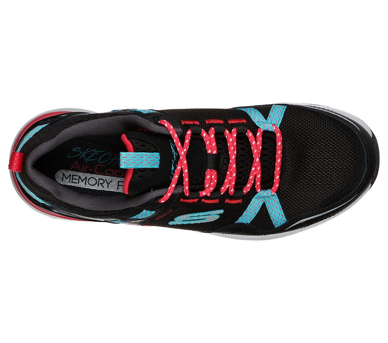 Skechers Ladies TR Ultra River Creeks Black Trainer Shoes 149081