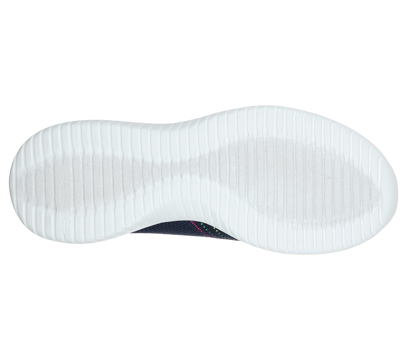 Skechers Ladies Ultra Flex Serene Aura Navy Blue Slip On Trainer Shoes 149179