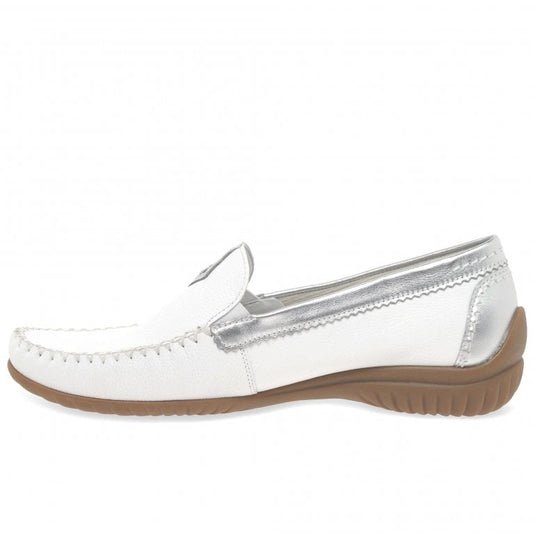 Gabor 26.090.50 California White/Silver Mocassin