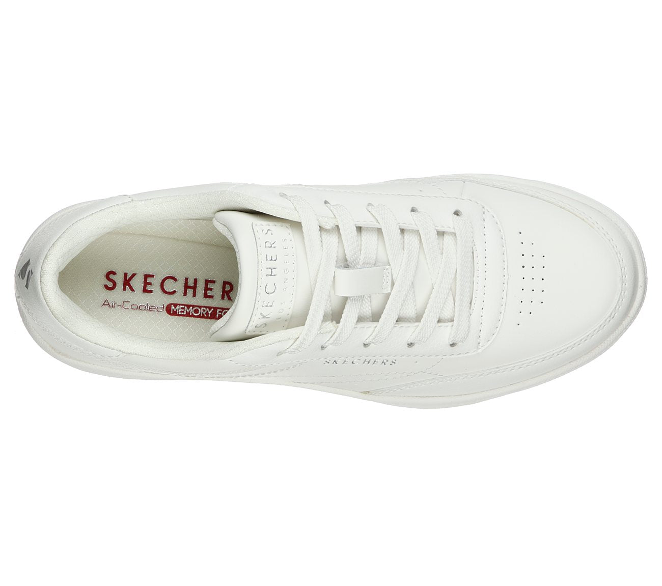 Skechers Ladies Hold Kourt Ladies White Trainers 155190