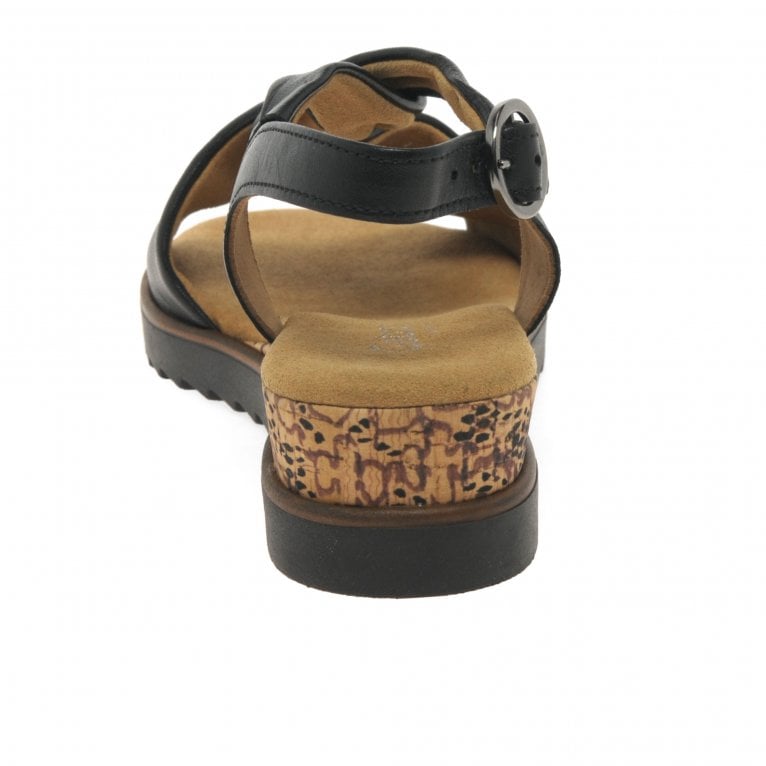 Gabor 22.751.27 Rich Black Ladies Sandals