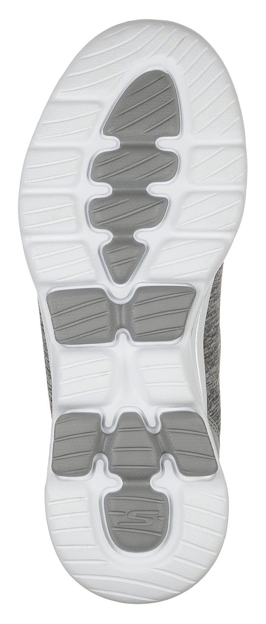 Skechers Ladies GOwalk 5 Honor Ladies Grey Slip On Trainers 15903