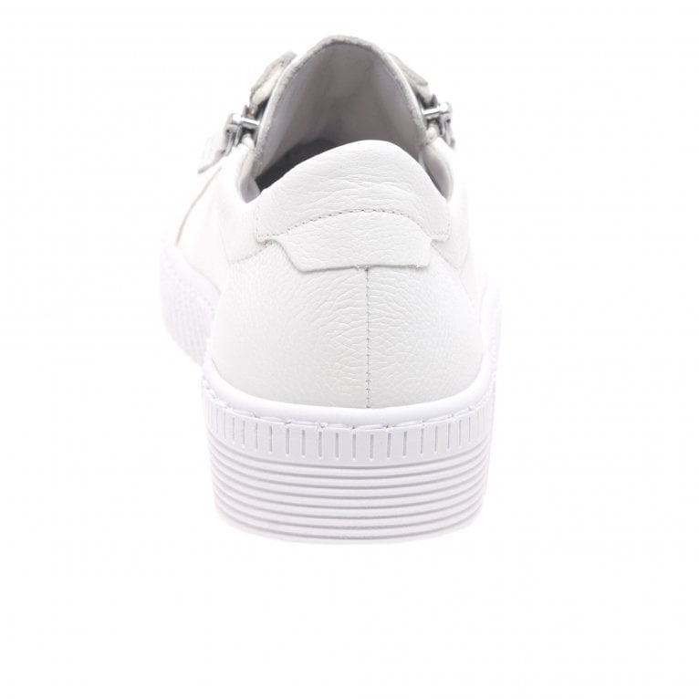 Gabor 23.334.21 Ladies Wisdom White Trainer
