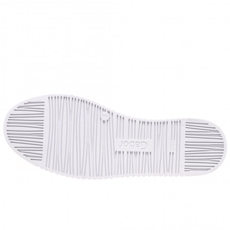 Gabor 23.334.21 Ladies Wisdom White Trainer