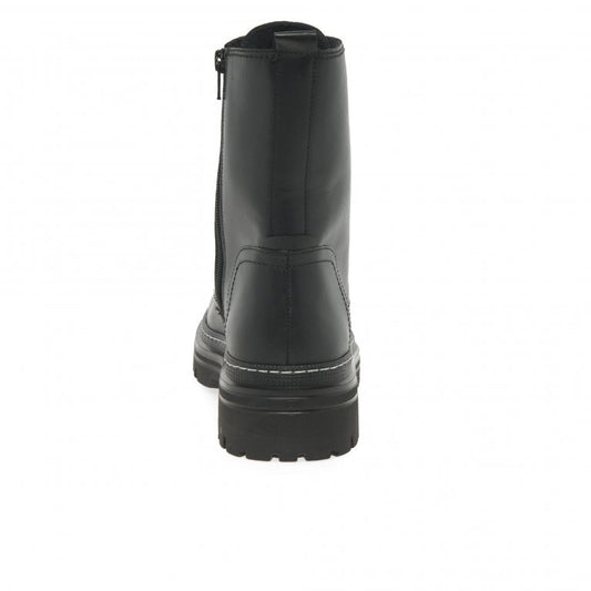 Gabor 91.721.27 Ladies Black Lace Ankle Boot