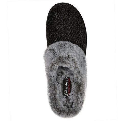 Skecher 167623 Ladies Cozy Time Grey Slipper