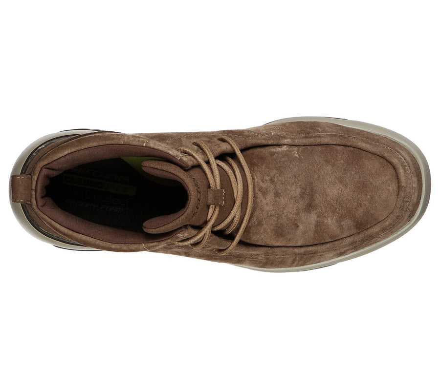 Skechers Mens Bellinger 2.0 Trembo Brown Shoes 204225