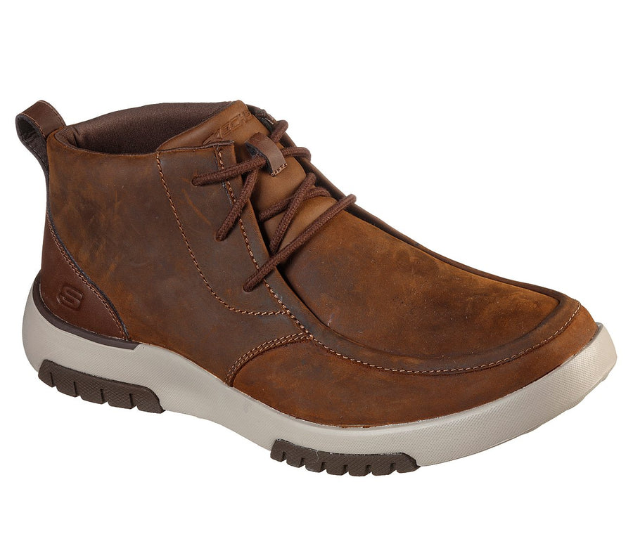 Skechers Mens Bellinger 2.0 Trembo CBD Brown Shoes 204225