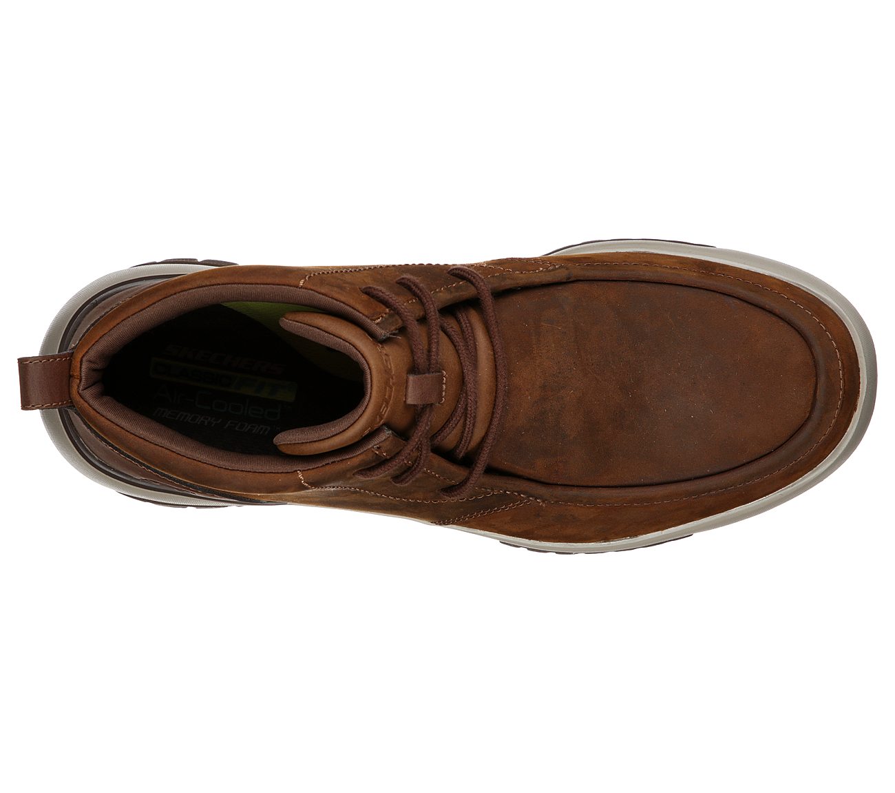 Skechers Mens Bellinger 2.0 Trembo CBD Brown Shoes 204225