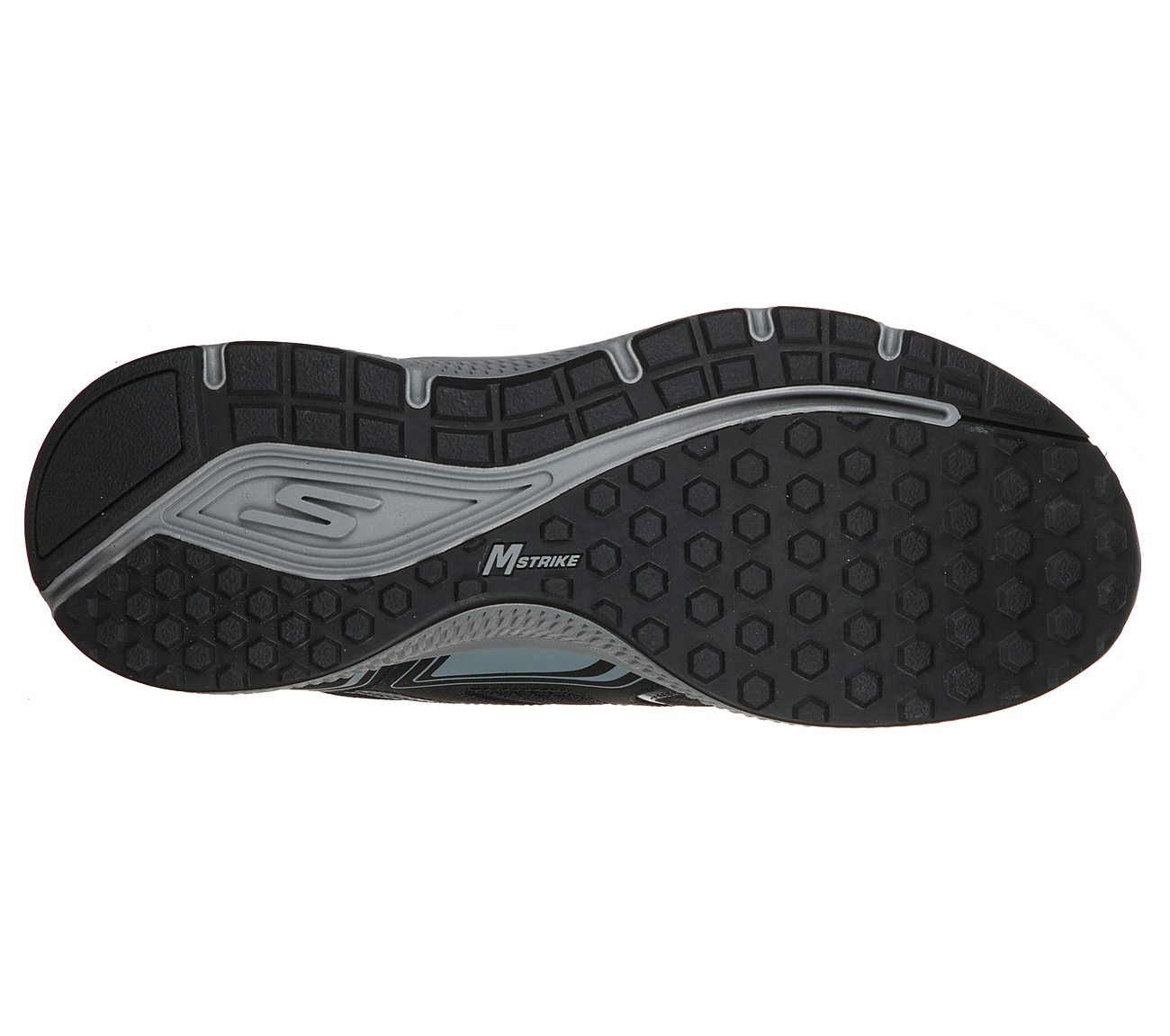 Skechers Mens GOrun Consistent Black Trainers 220034
