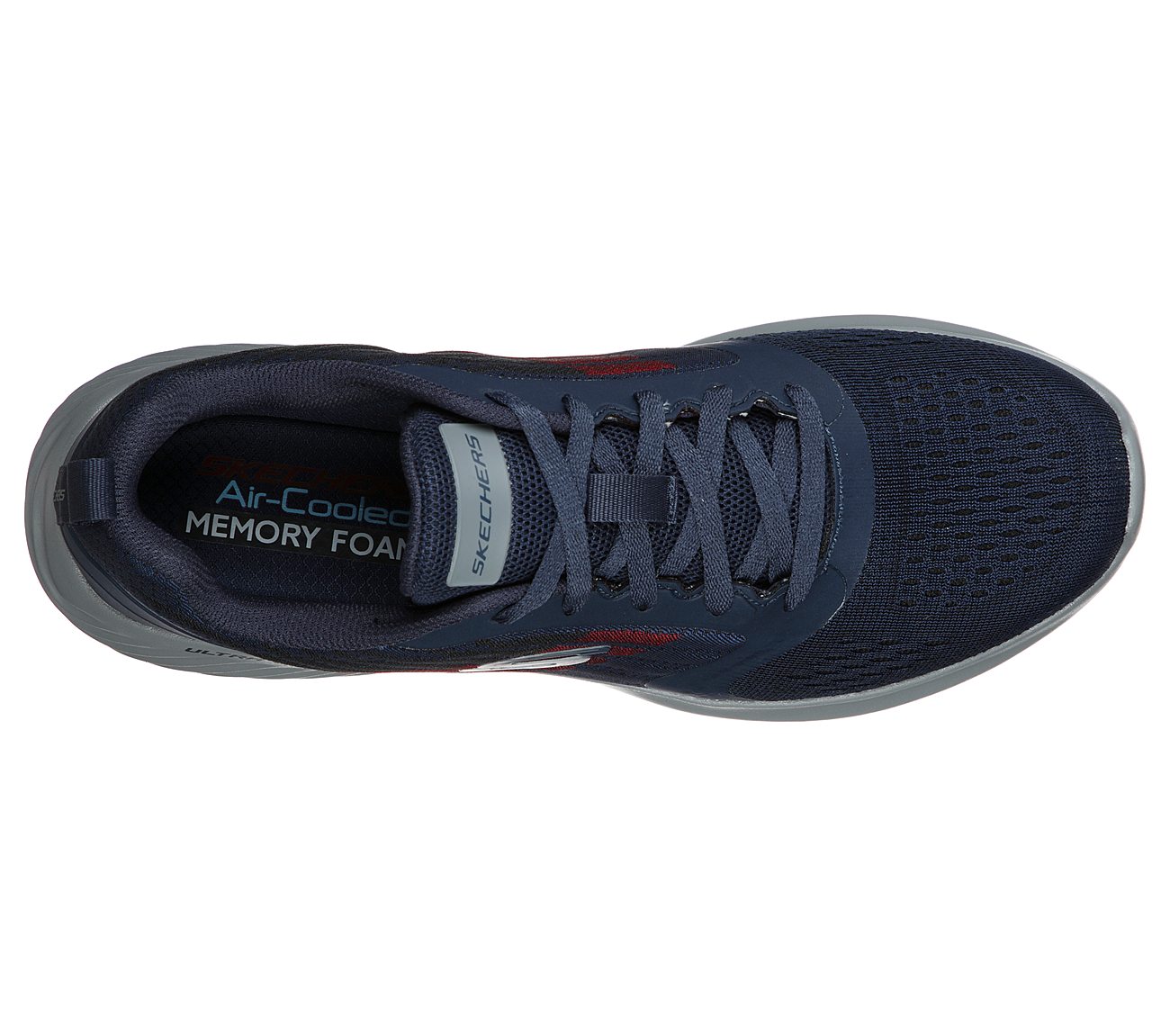 Skechers Mens Bounder Verkona Navy Trainers 232004