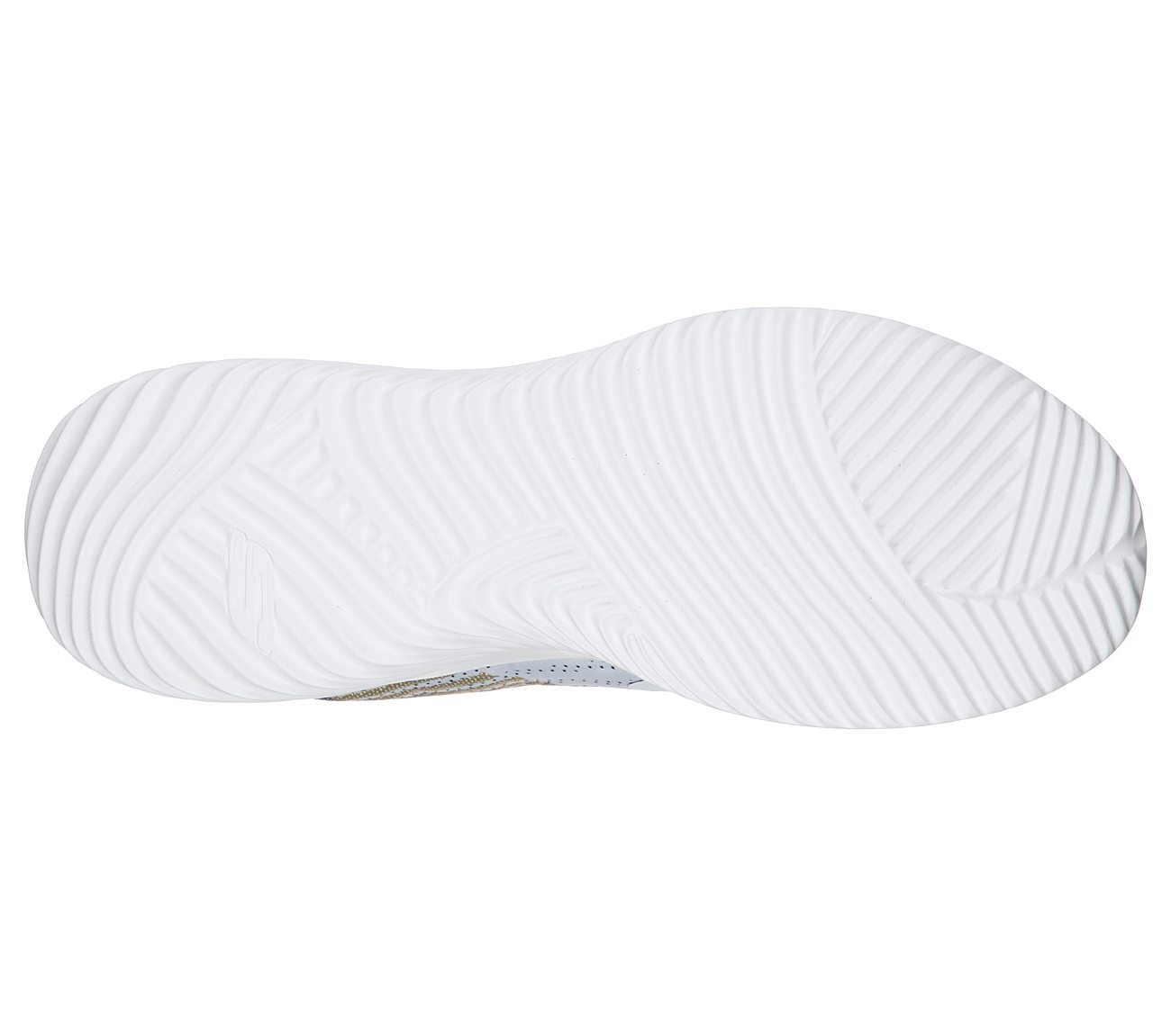 Skechers Mens Bounder Verkona White Trainers 232004