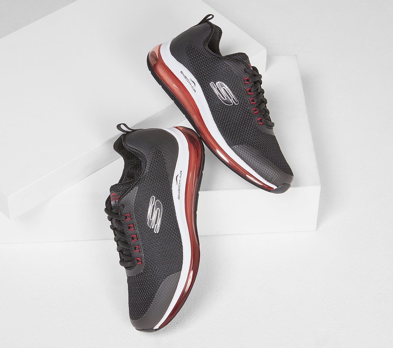 Skechers 232036 Skech-Air Element 2.0 - Lomarc Mens Black/Red