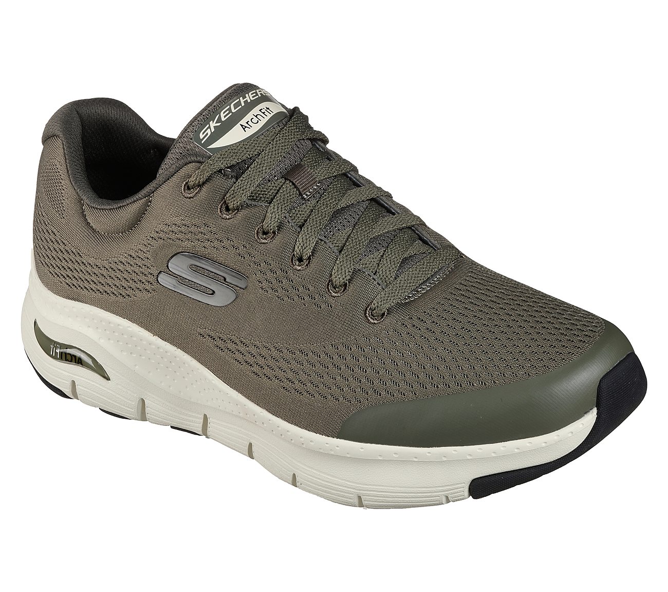 Skechers olive green on sale