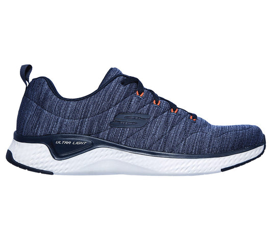 Skechers Mens Solar Fuse Motion Sensor Navy Blue Trainers 232049