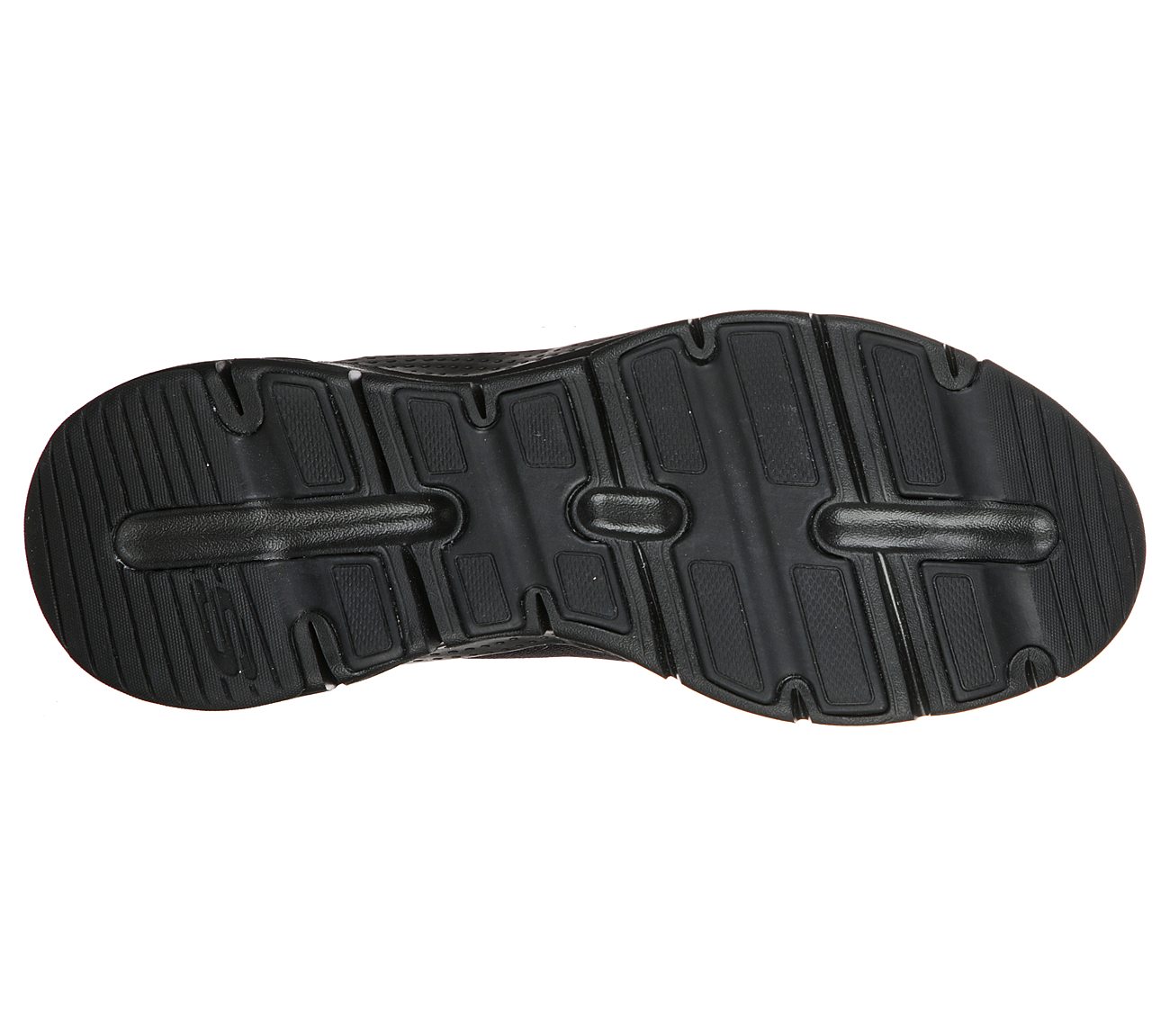 Skechers Mens Arch Fit Servitica Black Trainers 232101