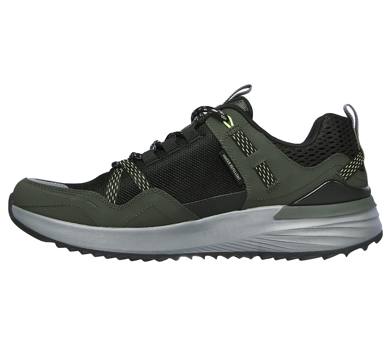 Skechers Mens TR Ultra Olive & Black Trainers 237032