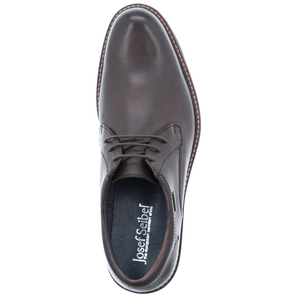 Josef Seibel Mens Jasper 54 Brown Waterproof Shoes 24754 Te786 300