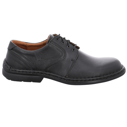 Josef Seibel Mens Walt Derby Style Shoes Black 27204 43 600